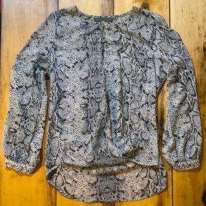 Snake Skin Dress Shirt